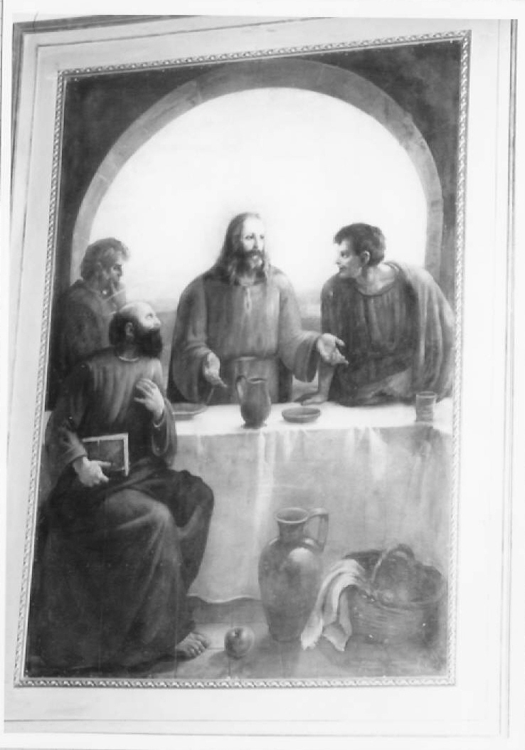 cena in Emmaus (dipinto) di Ferrari Dino (sec. XX)