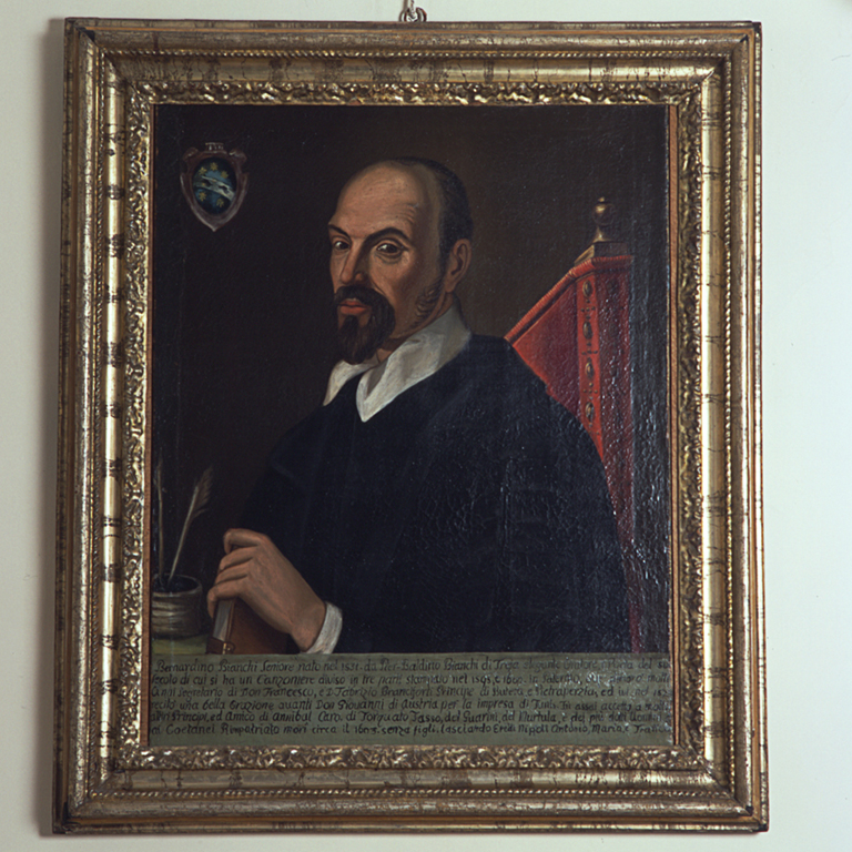 ritratto di Bernardino Bianchi senior (dipinto) - ambito marchigiano (prima metà sec. XVII)