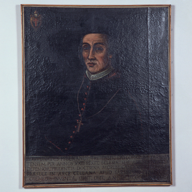ritratto di Fortunato Pellicani (dipinto) - ambito marchigiano (seconda metà sec. XVII)