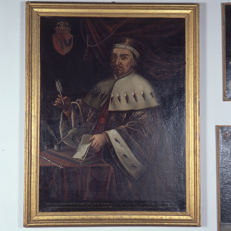 ritratto di Giovanni Pellicani (dipinto) - ambito marchigiano (secc. XVI/ XVII)