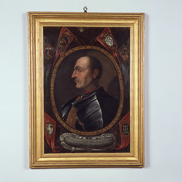 ritratto di Bartolomeo Colleoni (dipinto) di Muttoni Pietro detto Della Vecchia (attribuito) (metà sec. XVII)