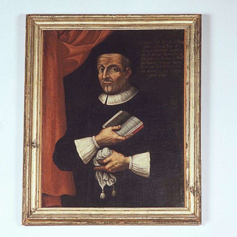 ritratto di Carlo Pancotti (dipinto) - ambito marchigiano (primo quarto sec. XVII)