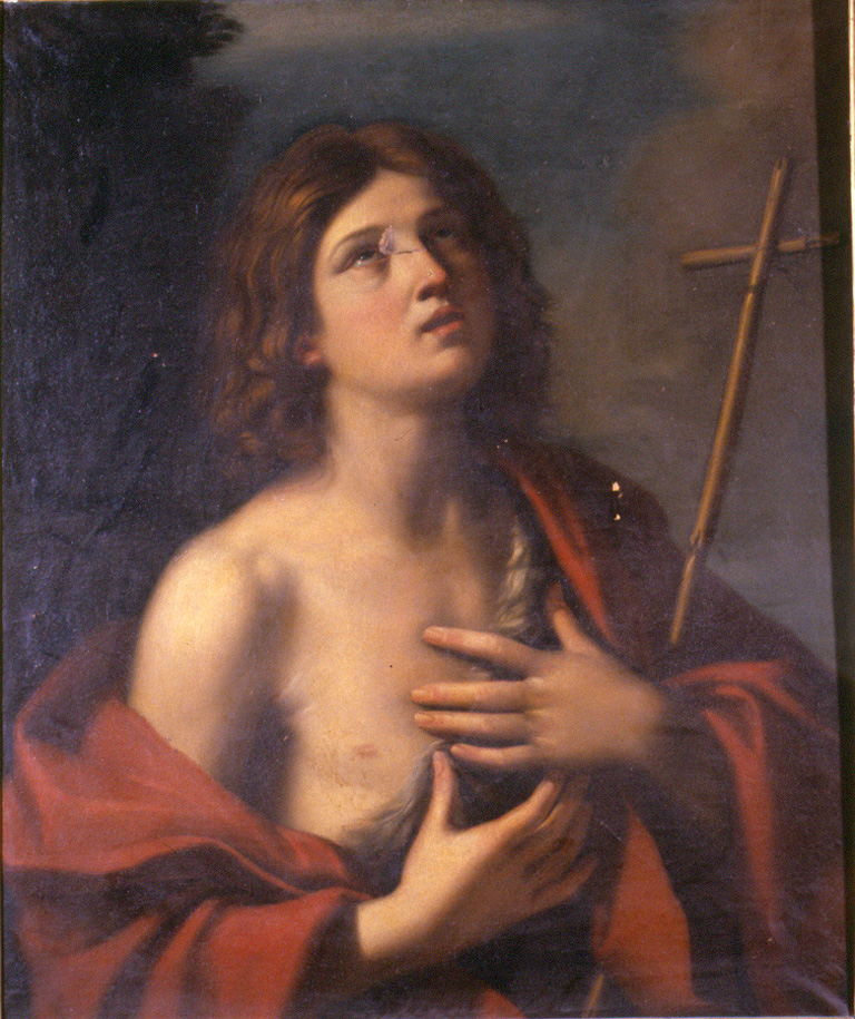 San Giovanni Battista (dipinto) - ambito marchigiano (prima metà sec. XIX)