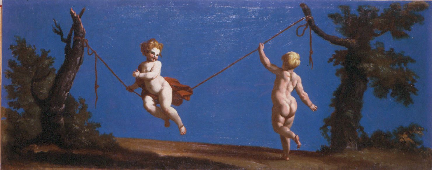 putti (dipinto, serie) di Lucatelli Giuseppe (sec. XVIII)