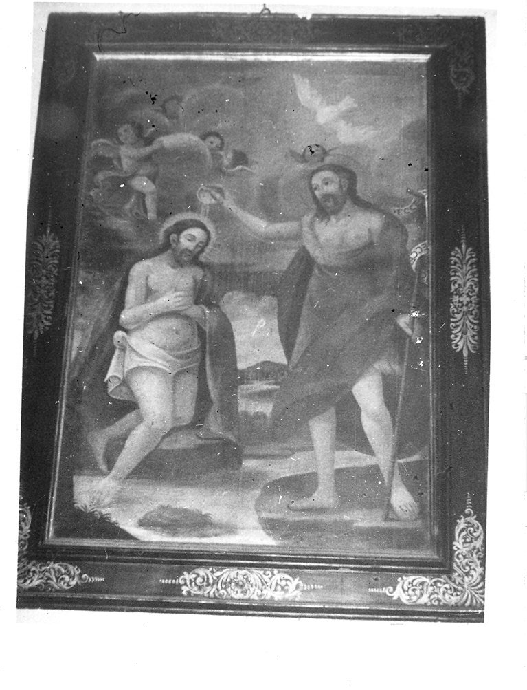 battesimo di Cristo (dipinto) - ambito marchigiano (fine sec. XVIII)
