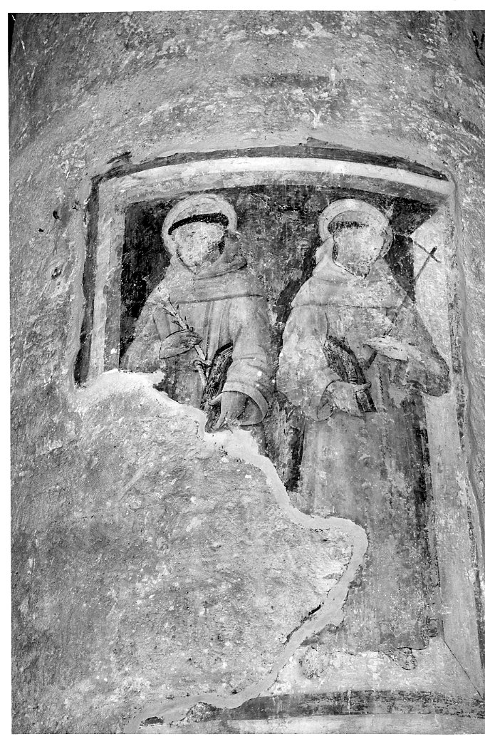 frati francescani (dipinto) - ambito marchigiano (inizio sec. XV)