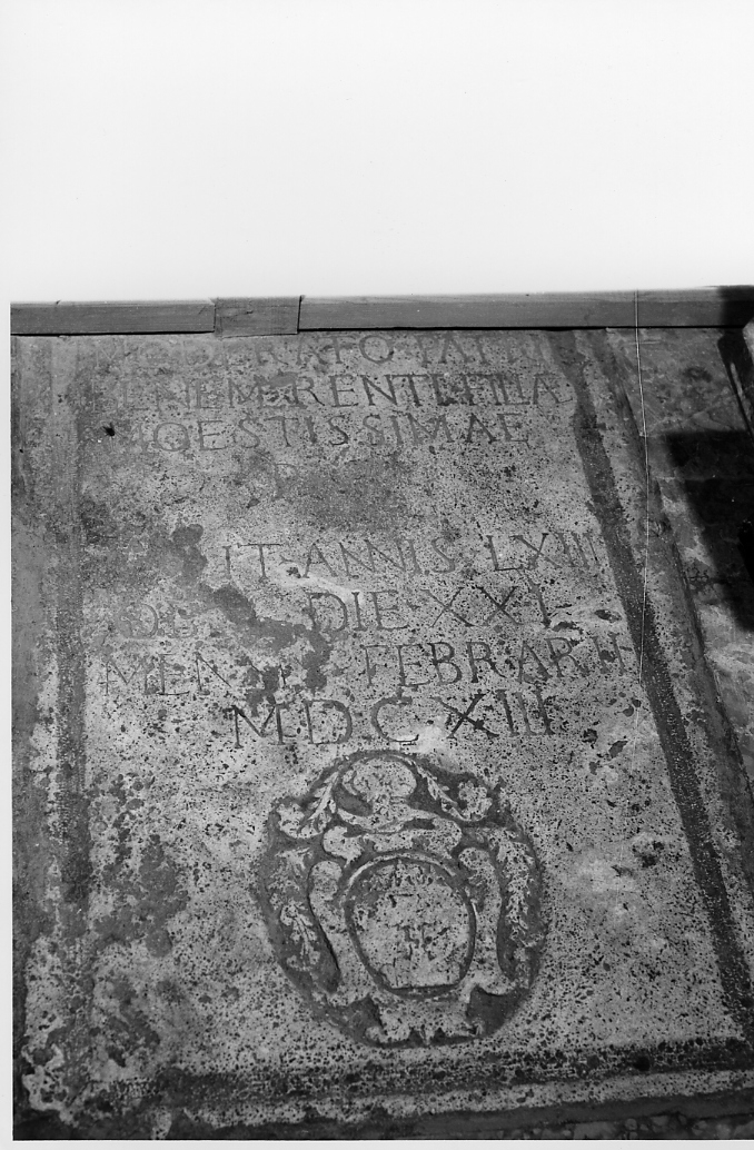 lapide - bottega marchigiana (sec. XVII)