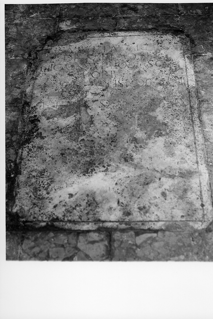 lapide - bottega marchigiana (sec. XVII)