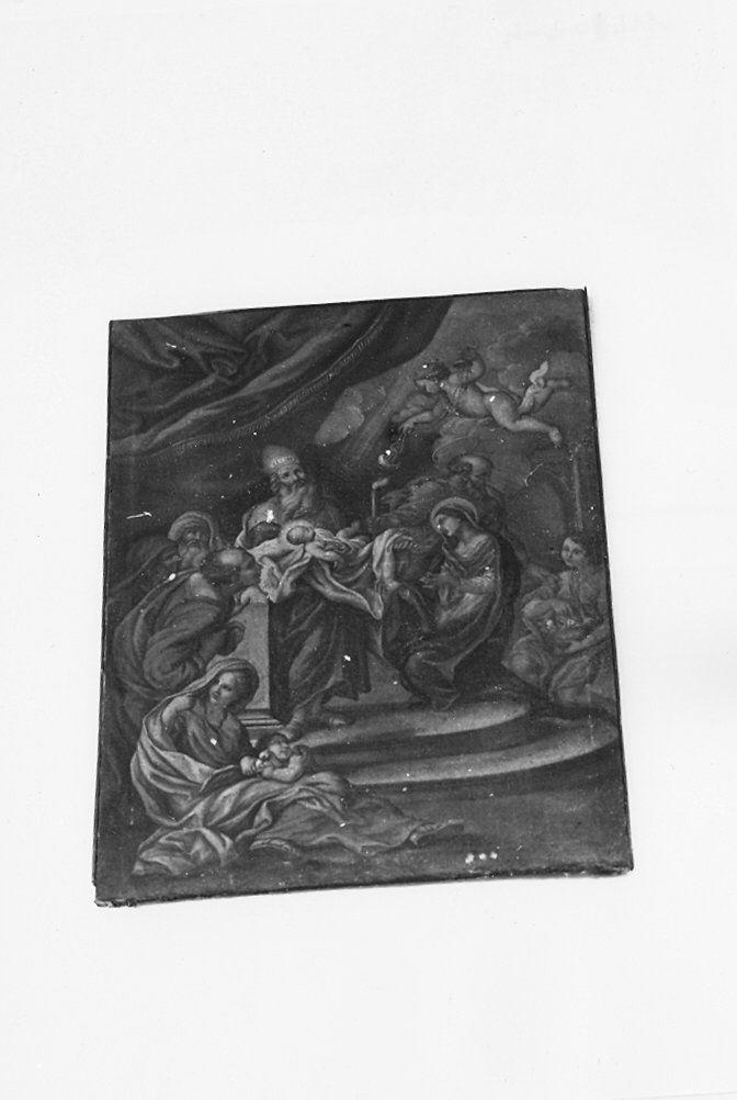 presentazione di Maria Vergine al tempio (dipinto) - ambito marchigiano (sec. XVII)