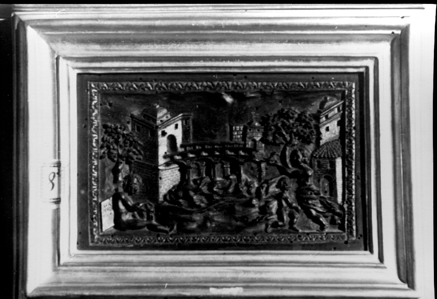 figure (rilievo, coppia) di Benedetto da Maiano (attribuito) (sec. XV)