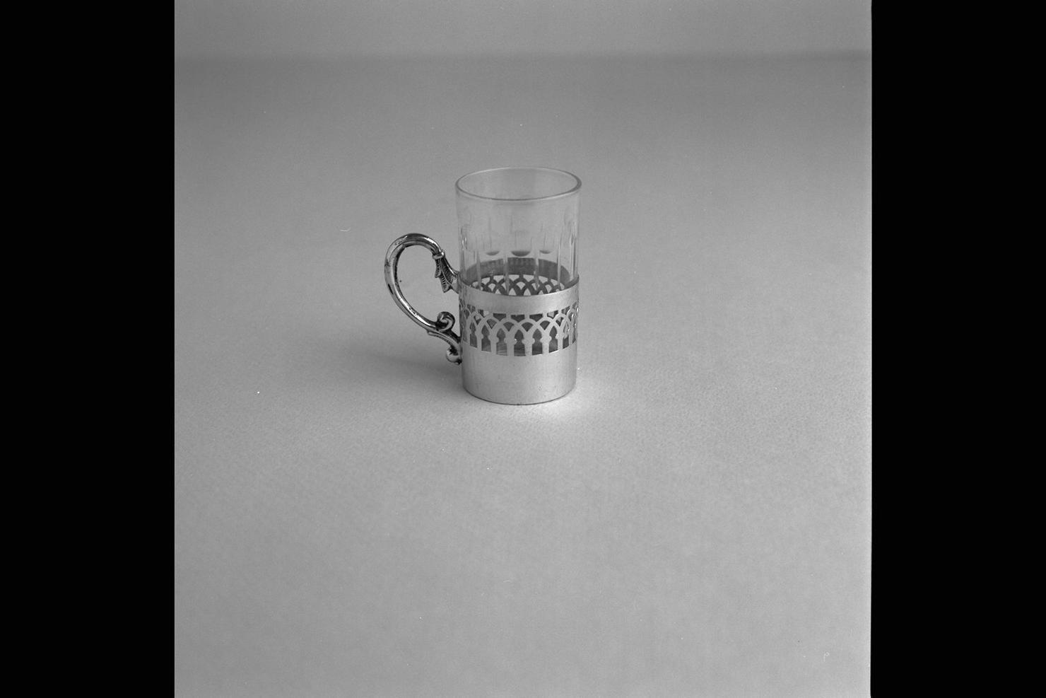 bicchiere, serie - bottega marchigiana (fine/inizio secc. XIX/ XX)