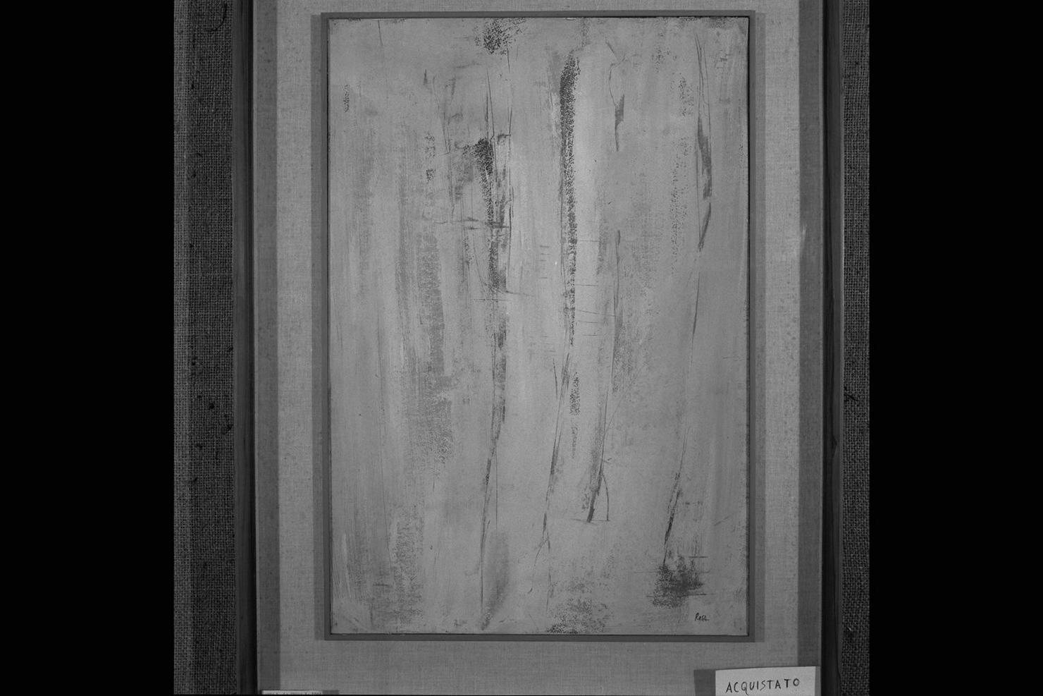 La terra uno, non identificabile (dipinto) di Rosa Leonardo (sec. XX)