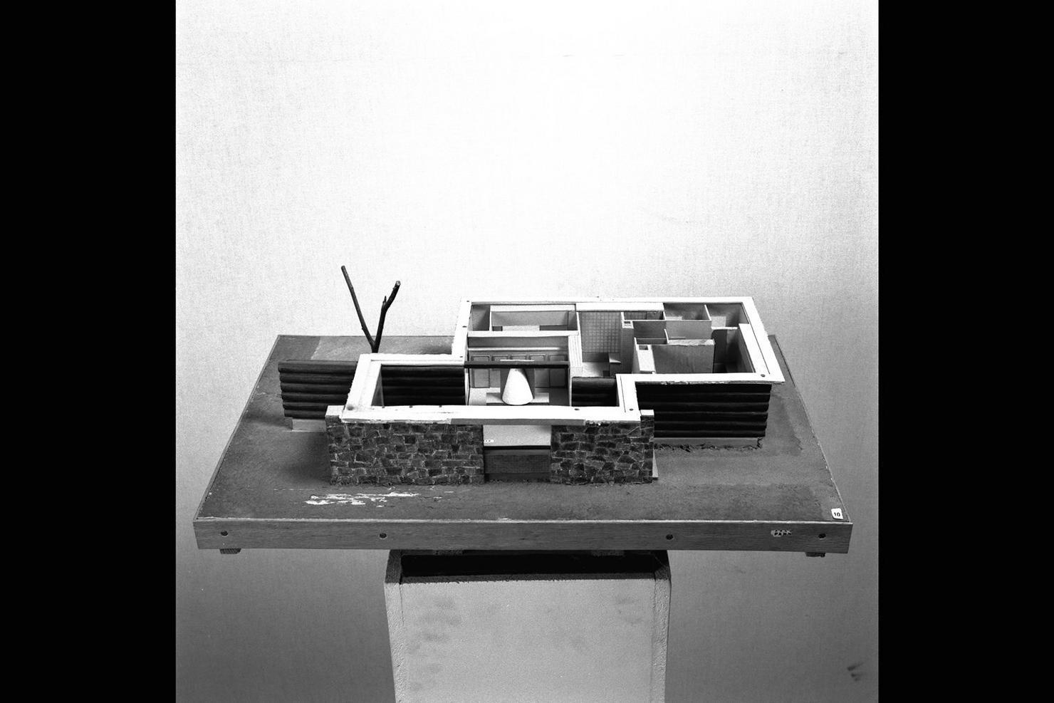 modello architettonico di Pannaggi Ivo (sec. XX)