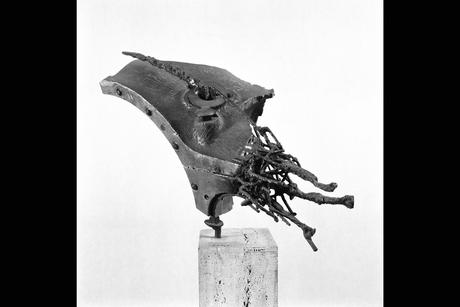 Radicembrione, non identificabile (scultura) di Trubbiani Valeriano (sec. XX)