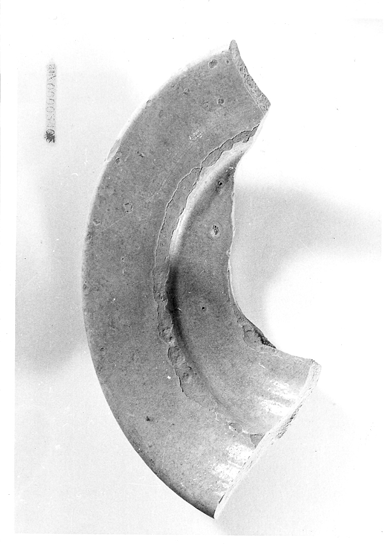 bacino, frammento - bottega marchigiana (sec. XIII)