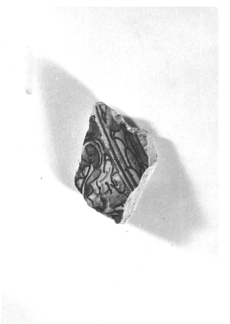 piatto, frammento - bottega faentina (sec. XV)