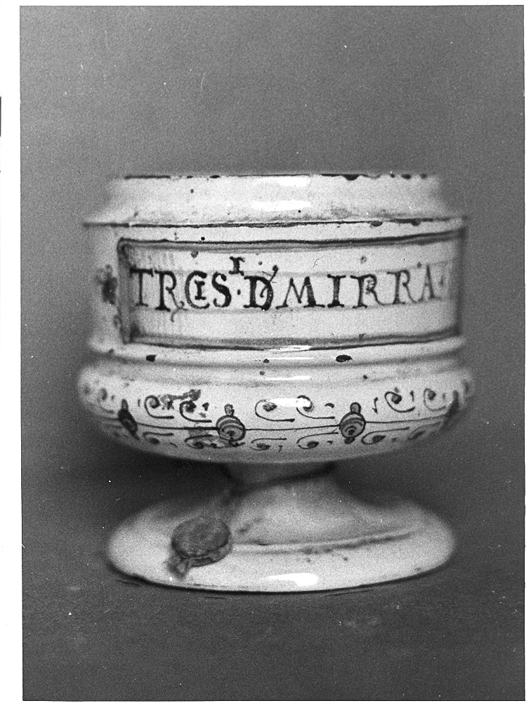 vasetto - bottega urbinate (sec. XVI)