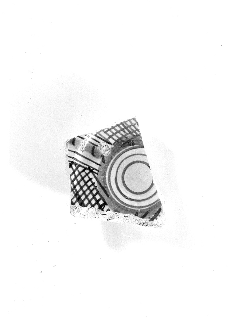 piatto, frammento - bottega urbinate (fine sec. XVI)