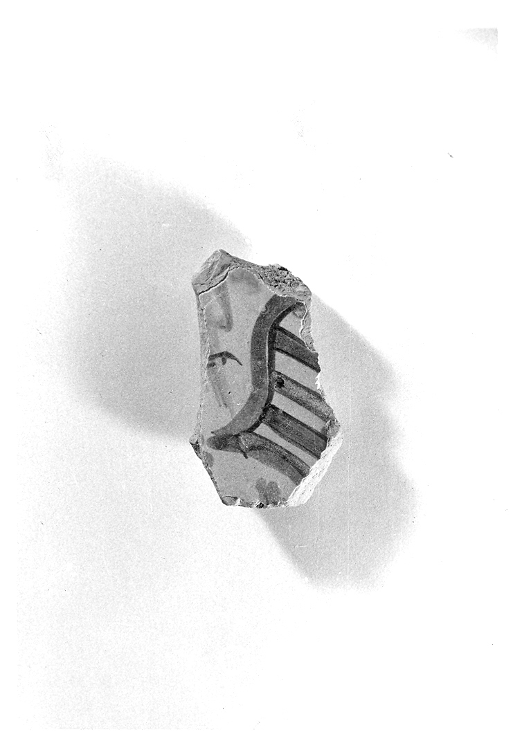 piatto, frammento - bottega urbinate (fine sec. XVI)