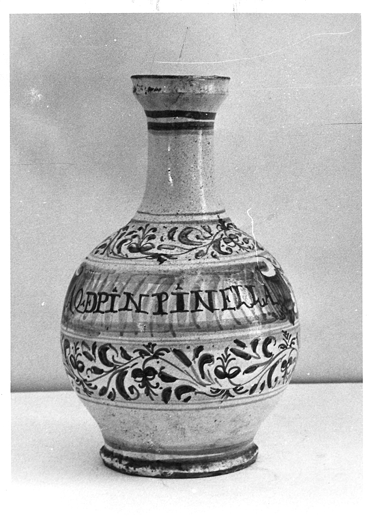 vaso da farmacia - manifattura eugubina (sec. XVIII)