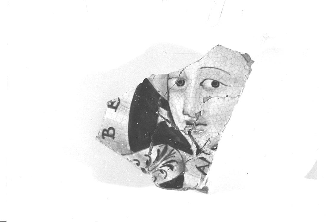 piatto, frammento - bottega di Casteldurante (sec. XVI)
