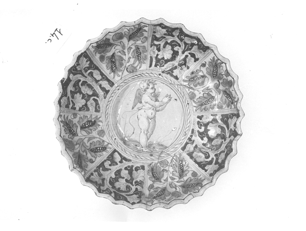 piatto - bottega di Casteldurante (metà sec. XVI)
