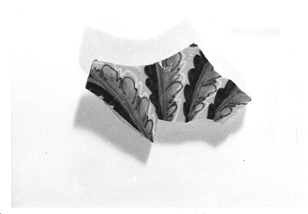 piatto, frammento - bottega di Casteldurante (sec. XVI)