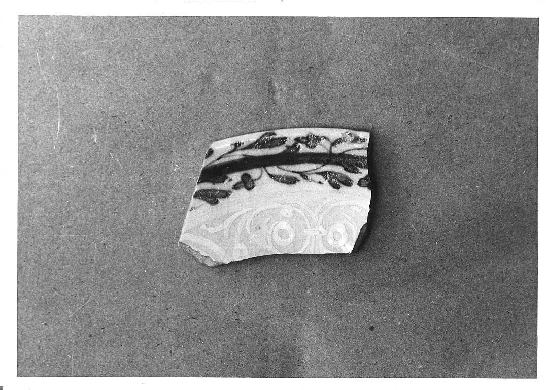 piatto, frammento - bottega di Casteldurante (sec. XVI)