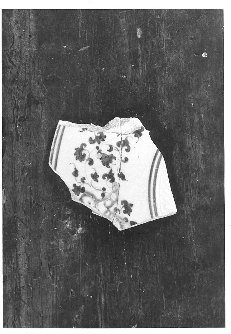 piatto, frammento - bottega di Casteldurante (sec. XVI)