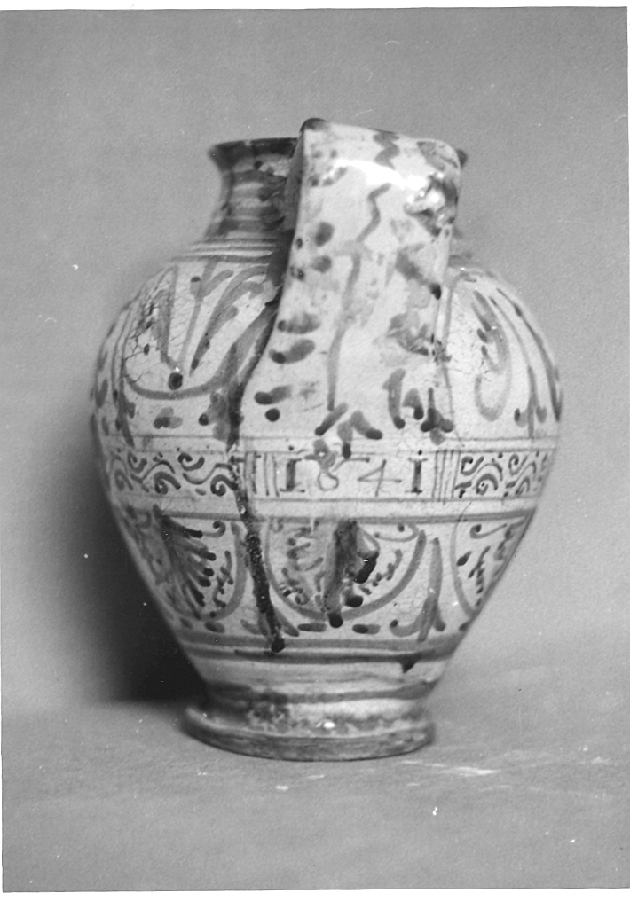vaso da farmacia - bottega di Casteldurante (sec. XVII)