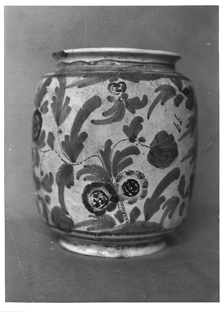 vaso - bottega pesarese (seconda metà sec. XVIII)
