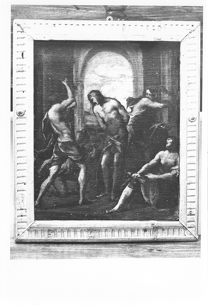 flagellazione di Cristo (dipinto) di Allori Cristofano detto Bronzino (inizio sec. XVII)
