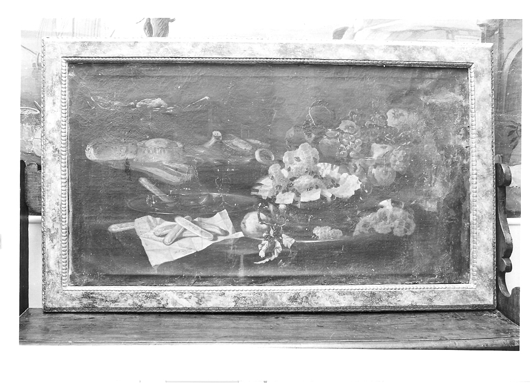 Lo spuntino elegante, natura morta (dipinto) di Castelli Giovanni Paolo detto Spadino (sec. XVIII)