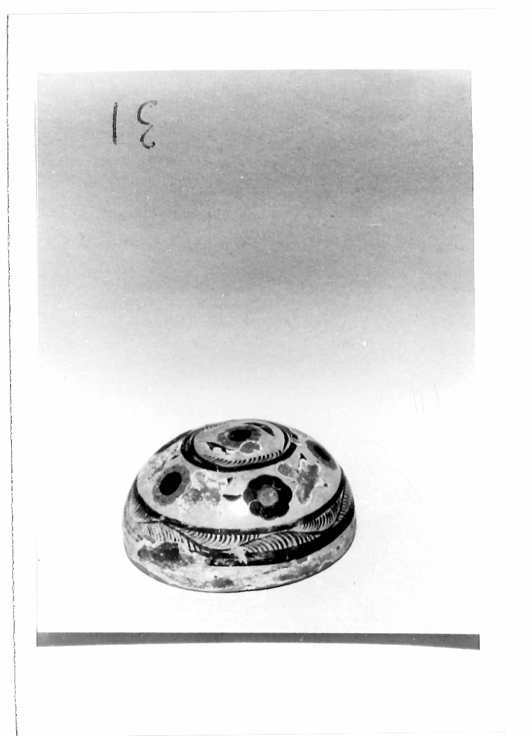 ciotola - ambito America centrale (primo quarto sec. XIX)