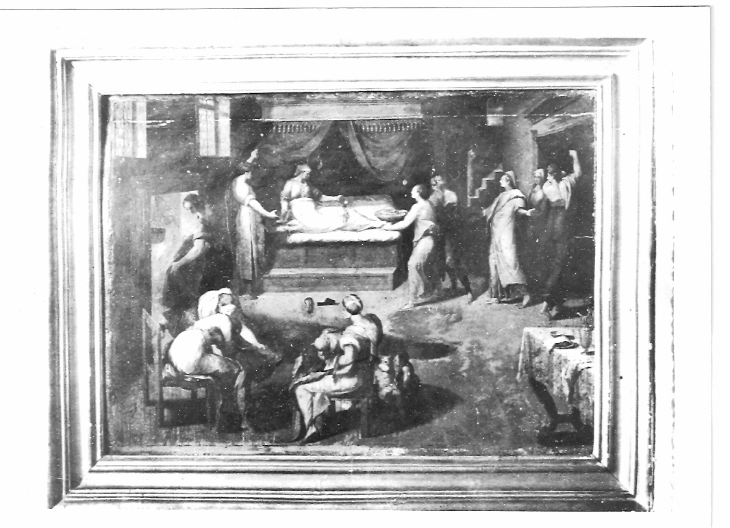 nascita di San Giovanni Battista (dipinto) di Tibaldi Pellegrino (sec. XVI)