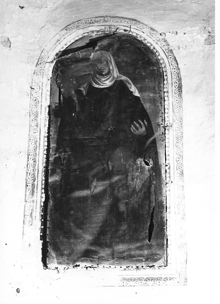 Santa Monica (dipinto) di Malpiedi Domenico (attribuito) (sec. XVII)