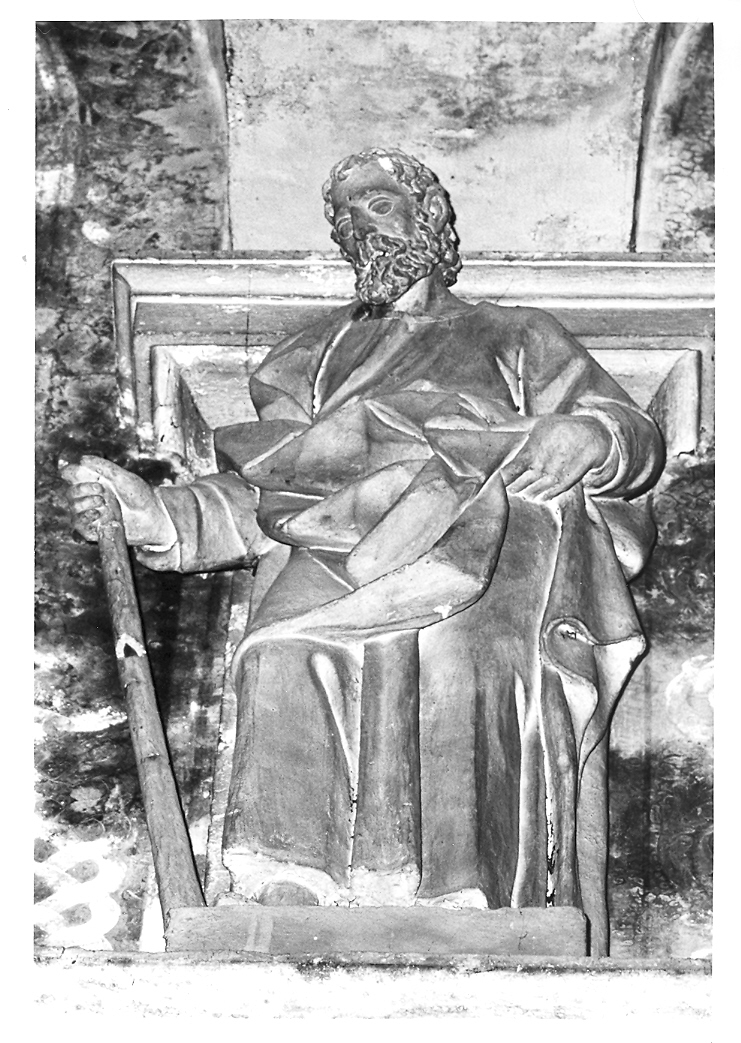 San Giacomo (statua, ciclo) di Serba Domenico Paolo (attribuito) (prima metà sec. XVII)