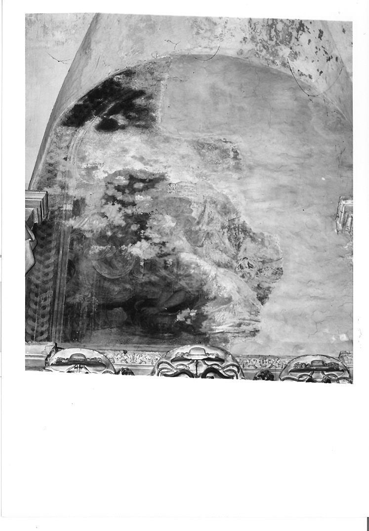 Mosè e la raccolta della manna (dipinto, ciclo) di Buratti Girolamo (attribuito) (sec. XVII)