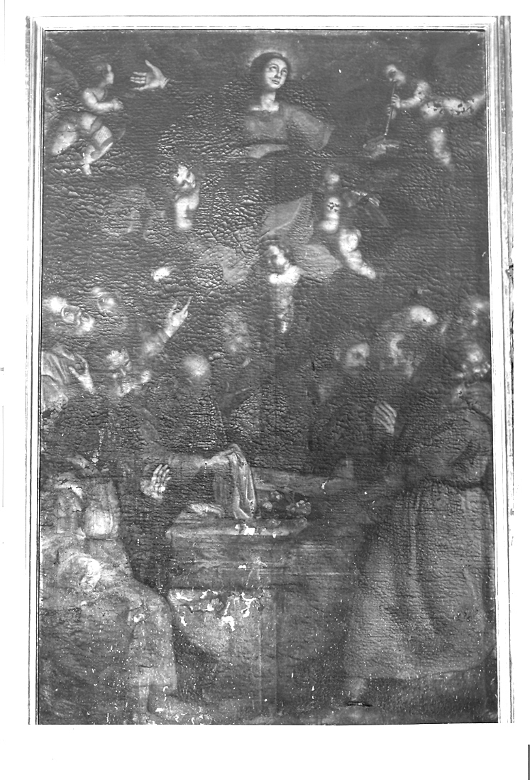 assunzione della Madonna (dipinto) di Urbani Giovanni Andrea (attribuito) (sec. XVII)