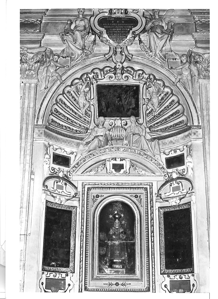 mostra d'altare di Magistris Simone de (attribuito) (sec. XVII)