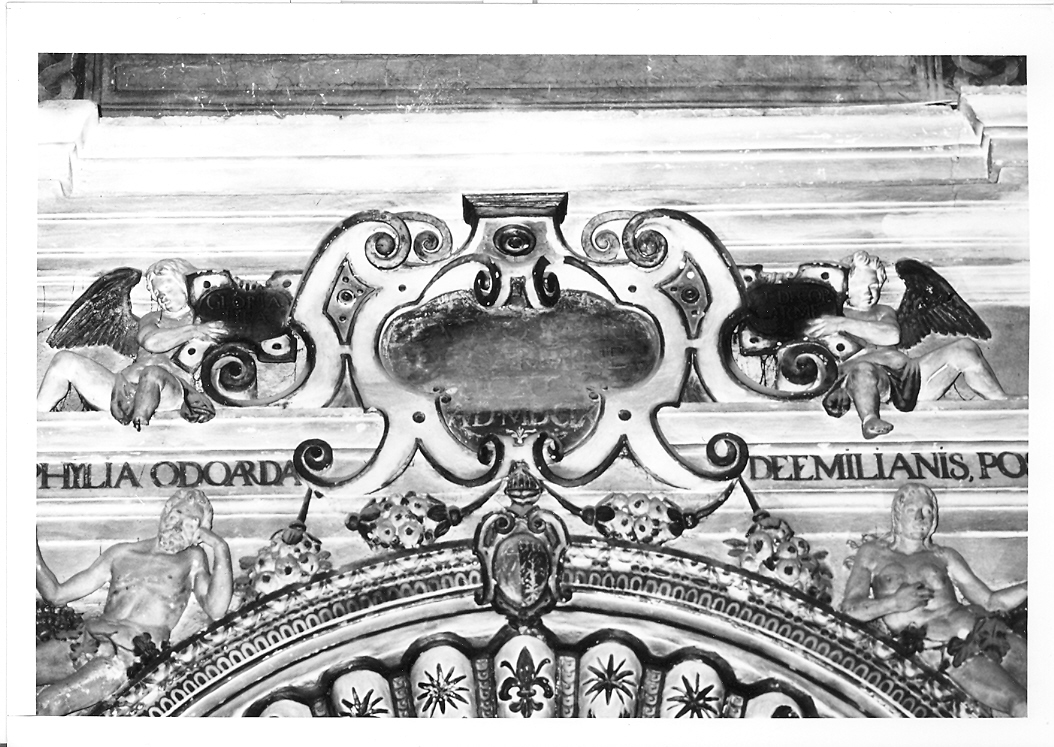 decorazione plastica - bottega marchigiana (inizio sec. XVII)