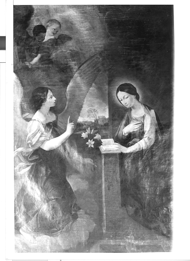 Annunciazione (dipinto) di Cardi Francesco (sec. XIX)