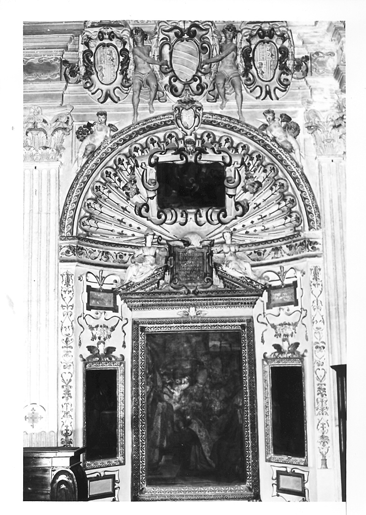 mostra d'altare - bottega marchigiana (sec. XVII)