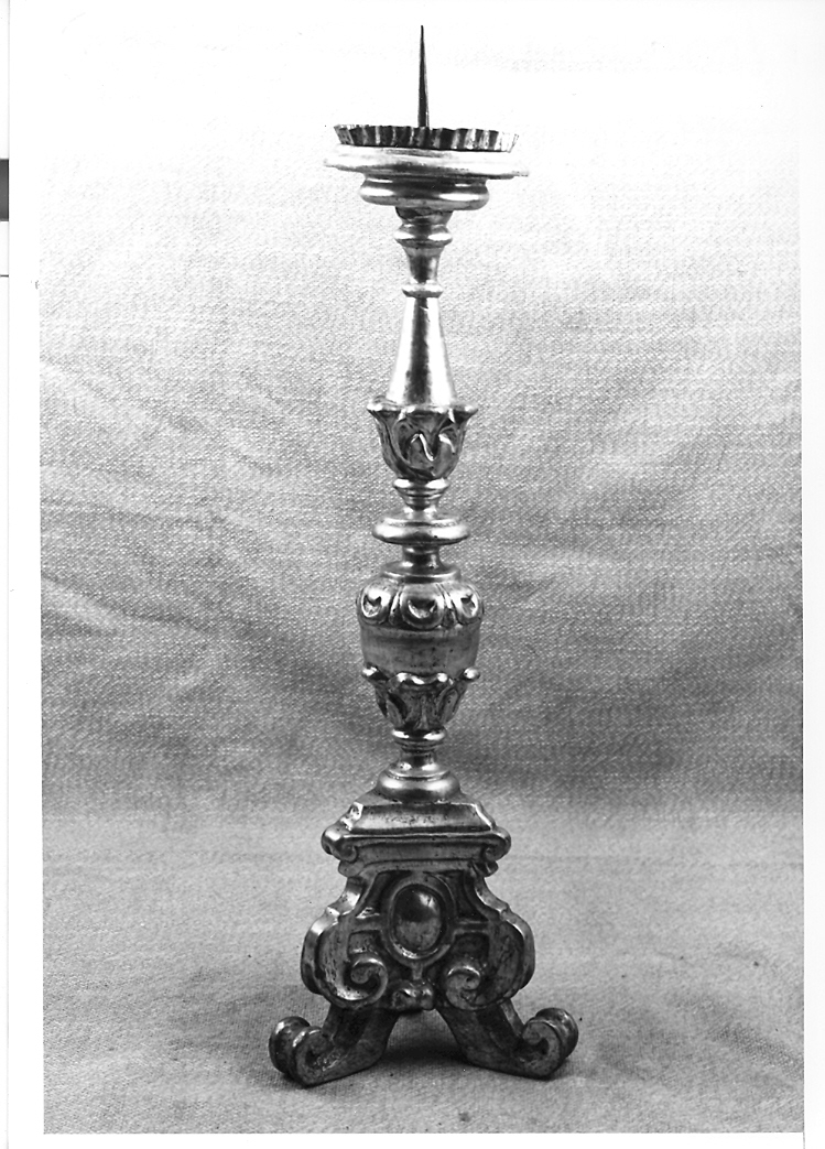 candeliere, serie - bottega marchigiana (sec. XVIII)