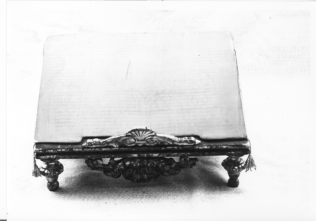 leggio - bottega marchigiana (fine sec. XVIII)