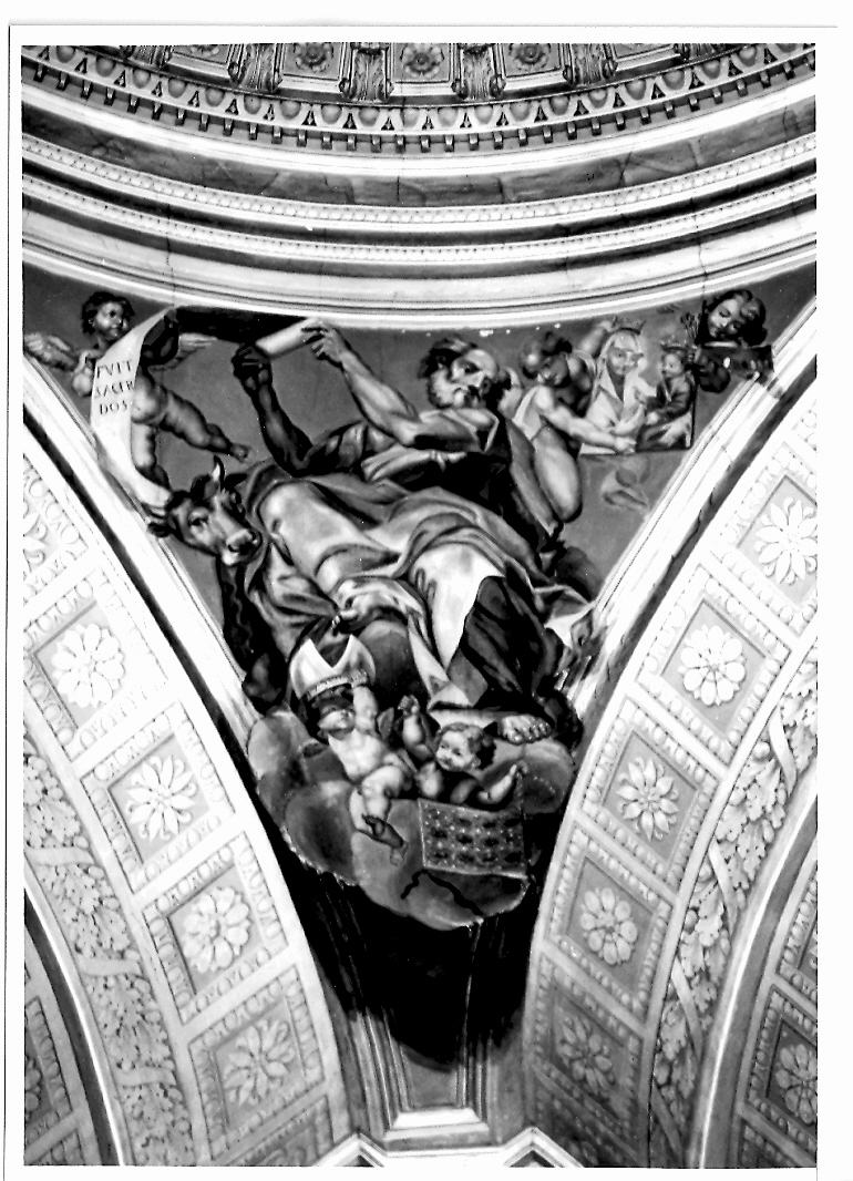 San Luca (dipinto) di Bernardi Giuseppe (attribuito) (sec. XVIII)