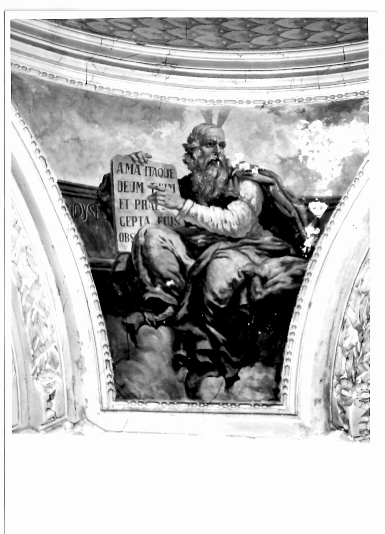 Mosè (dipinto) di Bernardi Giuseppe (attribuito) (sec. XVIII)