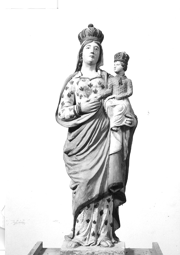 Madonna di Loreto (scultura) - bottega marchigiana (prima metà sec. XIX, sec. XX)