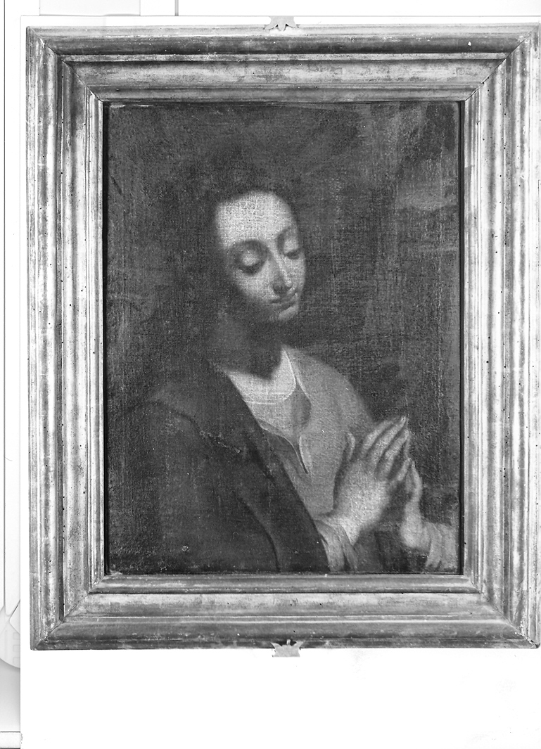 Madonna orante (dipinto) di Fiori Federico detto Barocci (scuola) (sec. XVII)