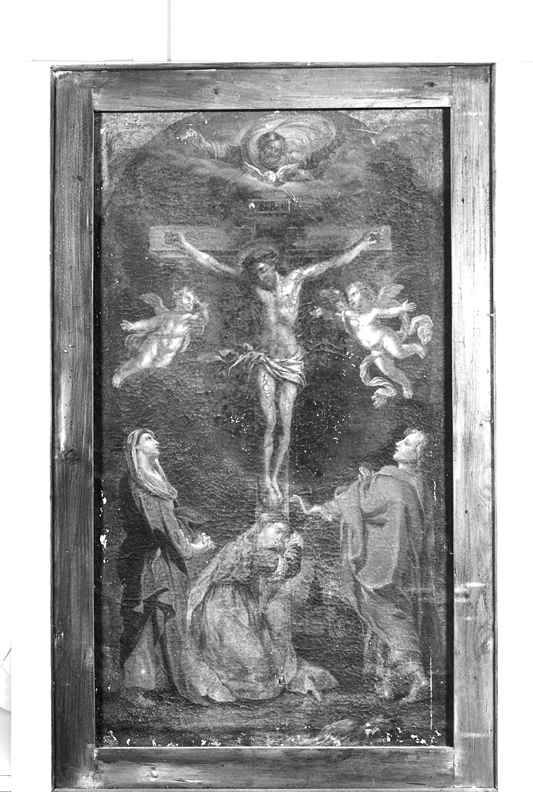 crocifissione (dipinto) di Roncalli Cristoforo detto Pomarancio (scuola) (sec. XVII)